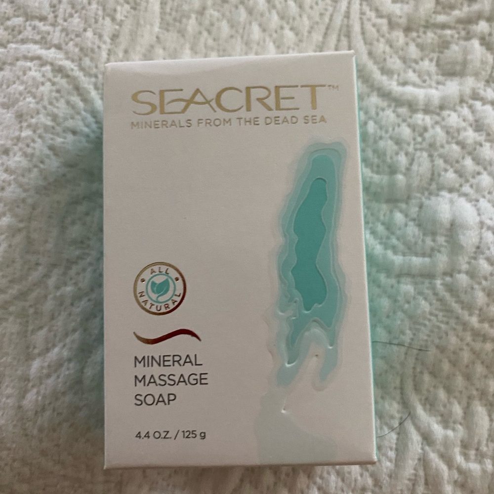 Seacret mineral massage soap bar